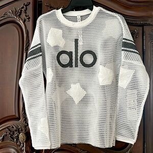 Alo long sleeve  mesh jersey. Sz xsm,  fits for sz sm and med